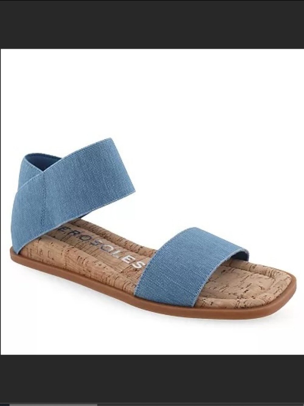 Aerosoles Bente 8.5W Sandals in Denim